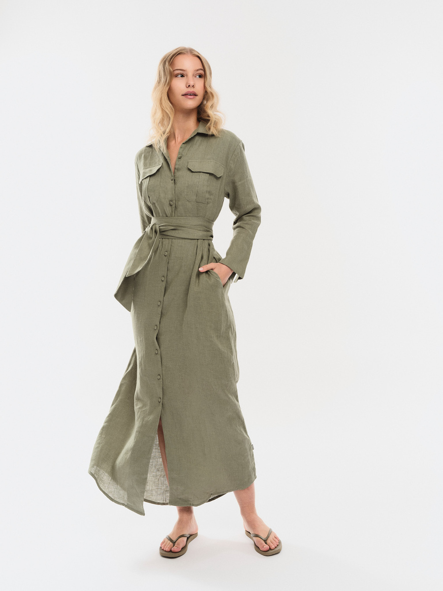 Linny Linen Dress