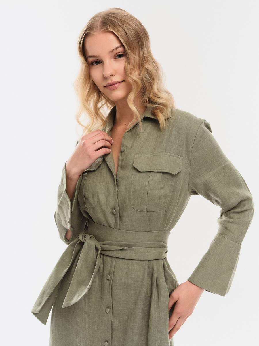Linny Linen Dress