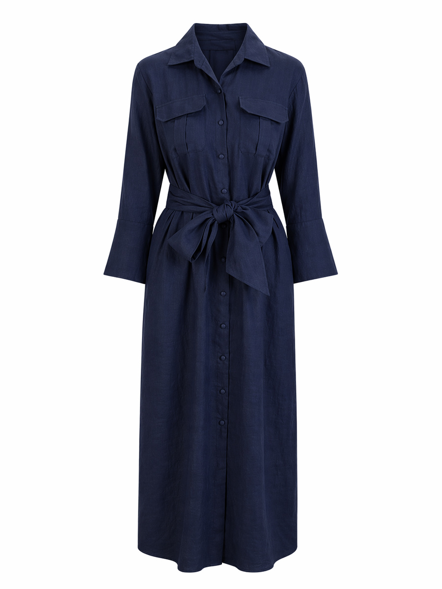 Linny Linen Dress