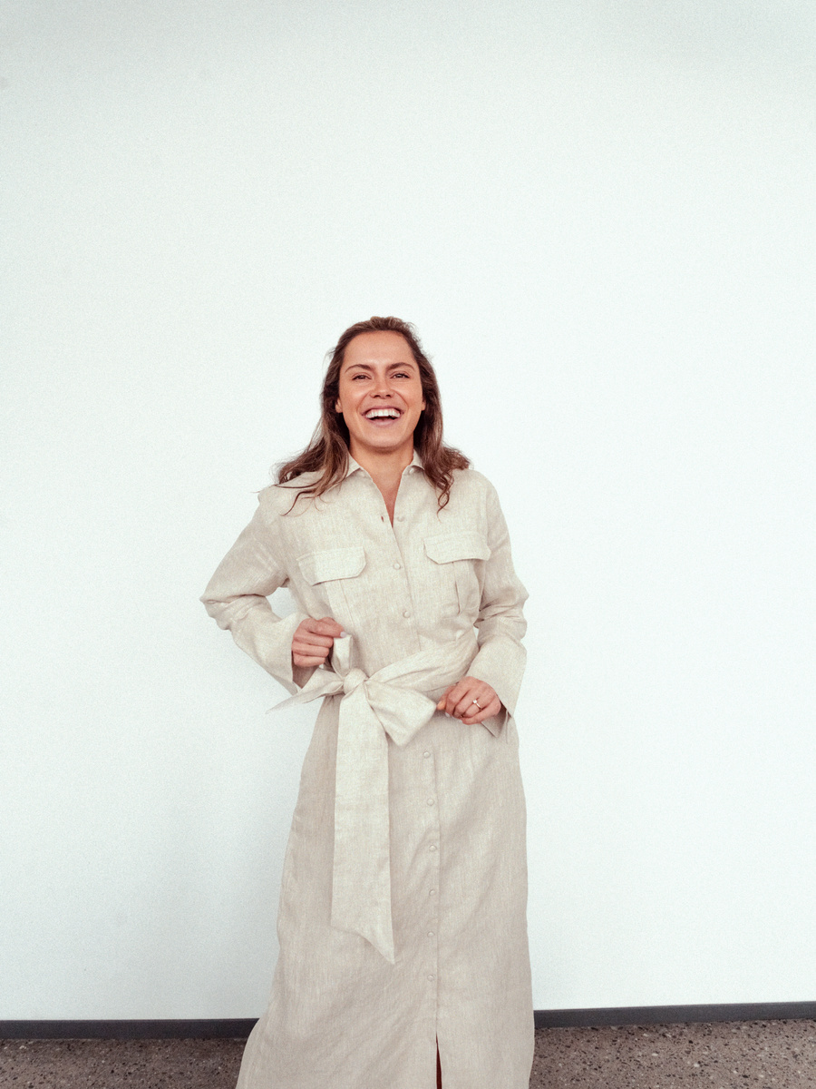 Linny Linen Dress