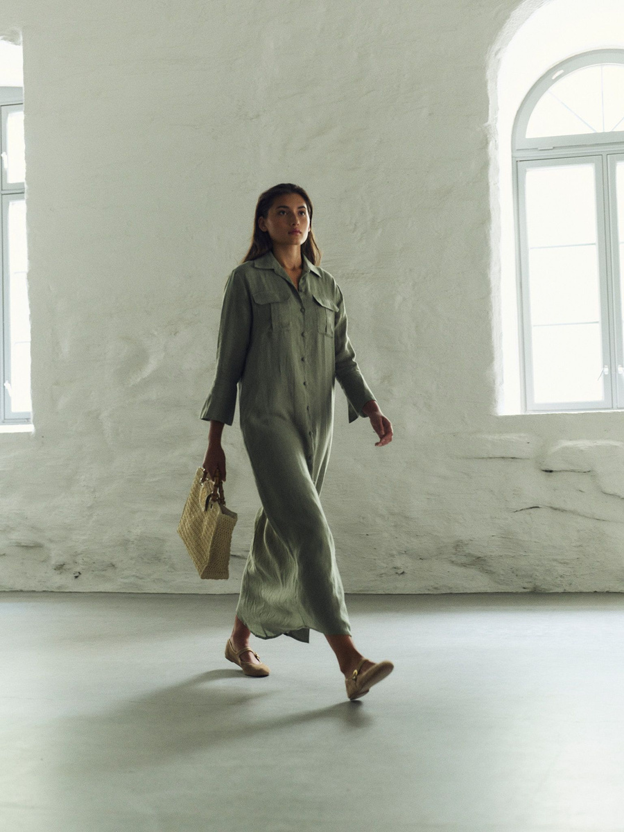 Linny Linen Dress