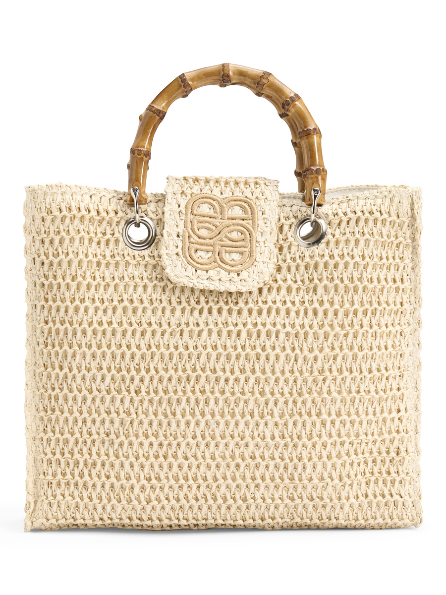 Evelyn Straw Bag