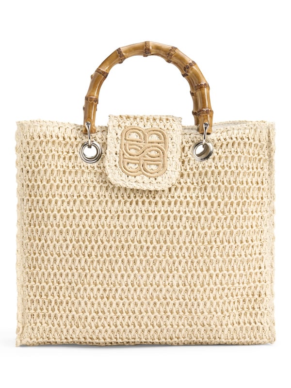 Evelyn Straw Bag