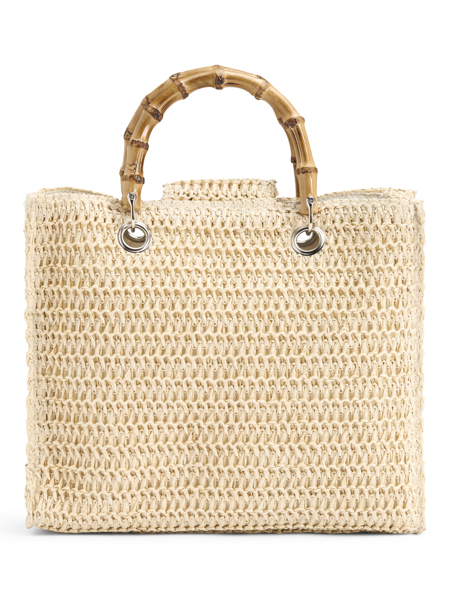 Evelyn Straw Bag
