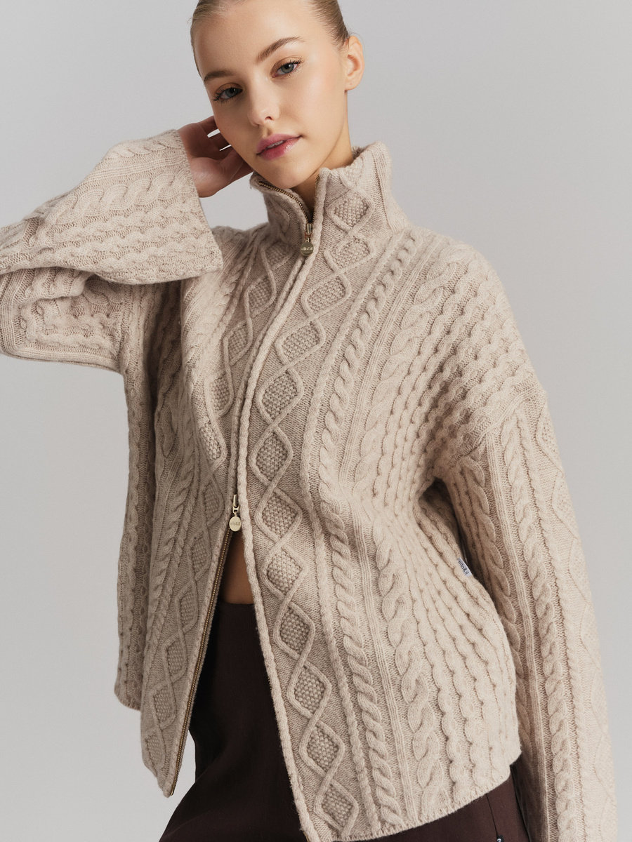 Bertine Merino Cardigan