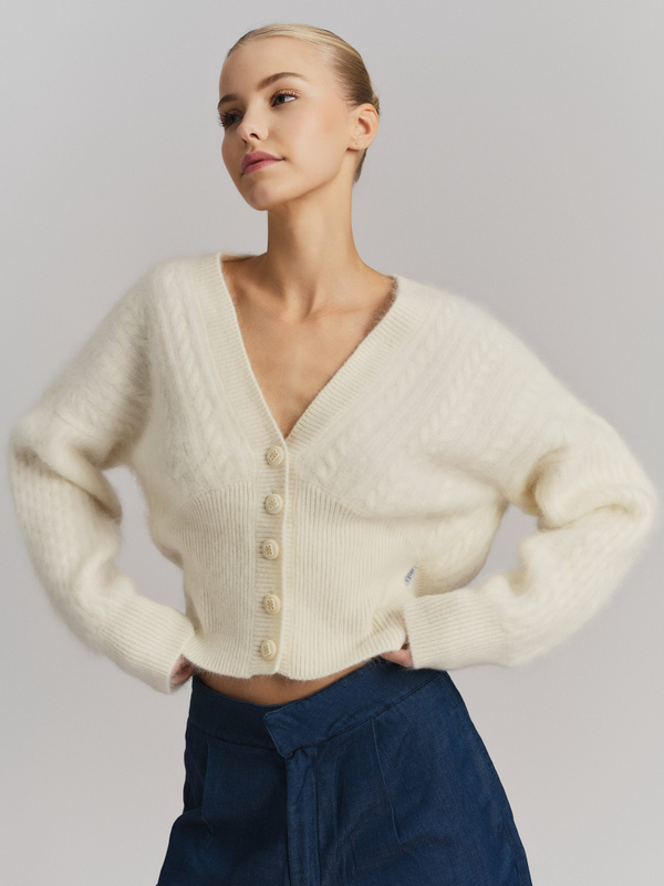 Jenna Brushed Cardigan
