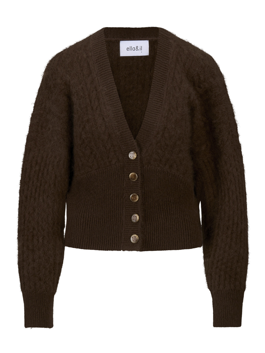 Jenna Brushed Cardigan