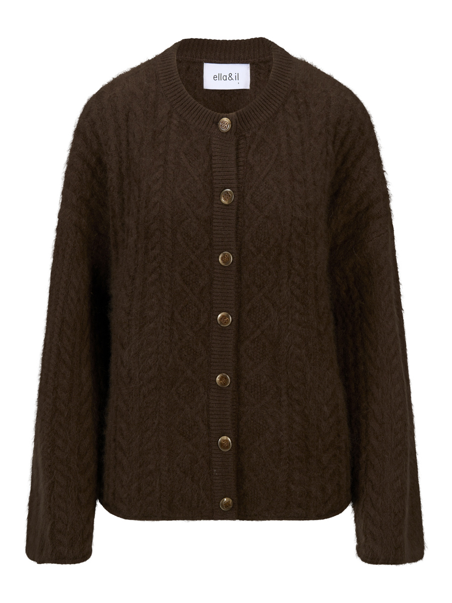 Ylva Brushed Cardigan