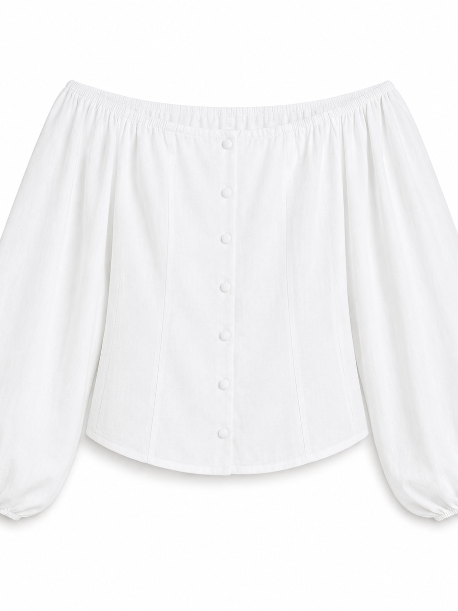 Luiza Stretch Linen Shirt