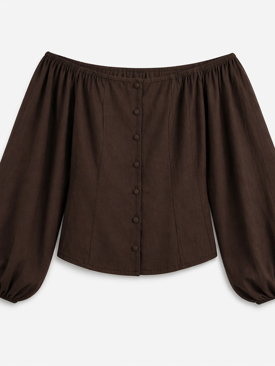 Luiza Stretch Linen Shirt
