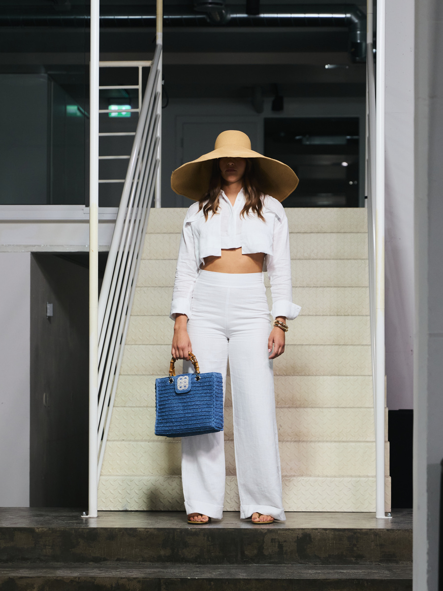 Mindy Stretch Linen Pants