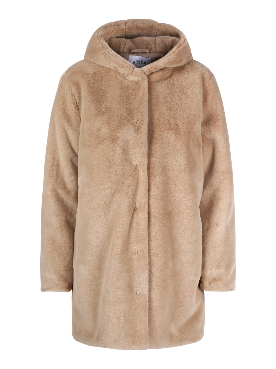 Chloe hood fake fur jacket
