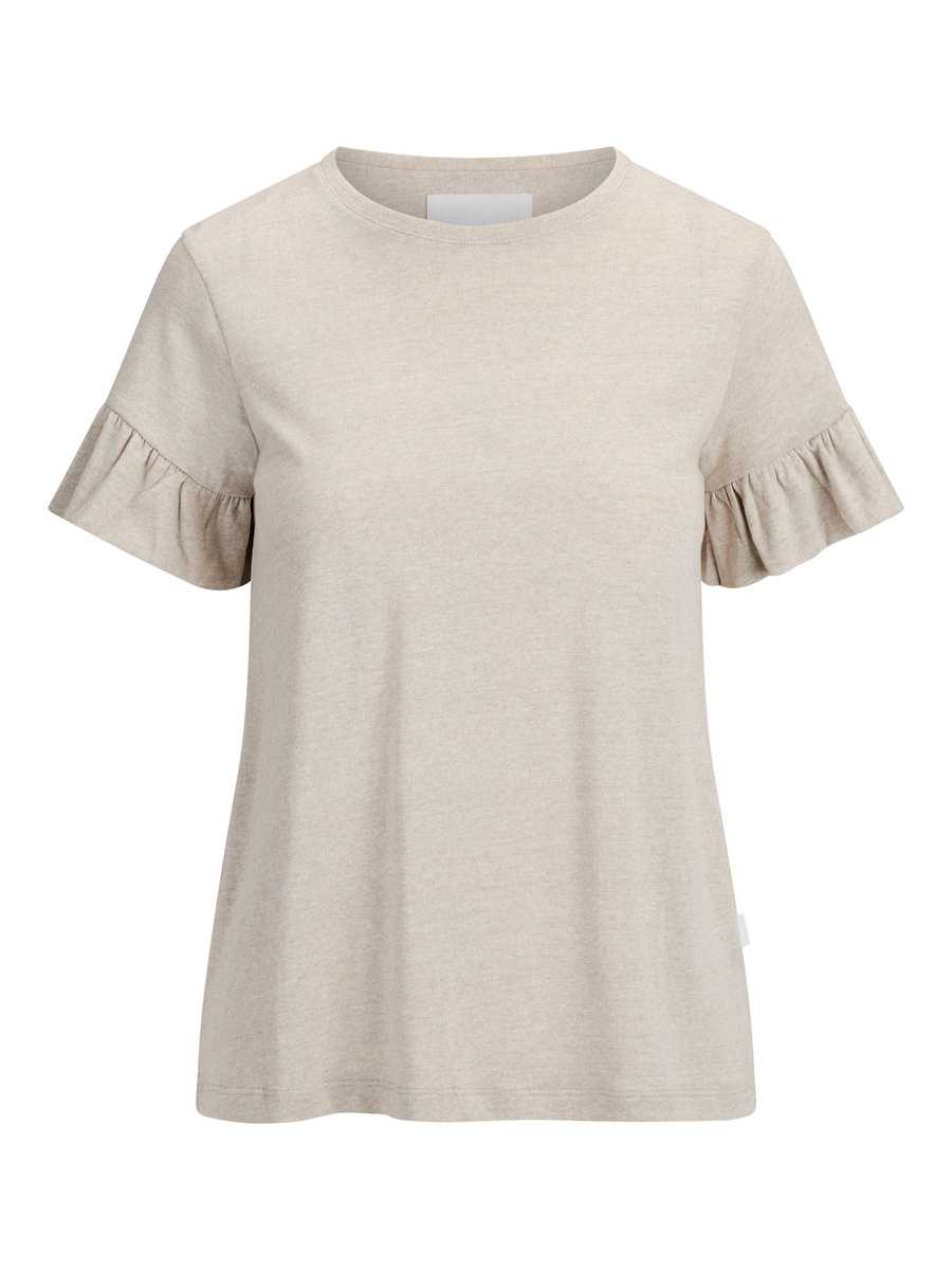 Lara Cotton Blend Tee