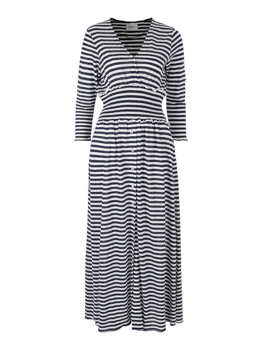 Olympia linen dress