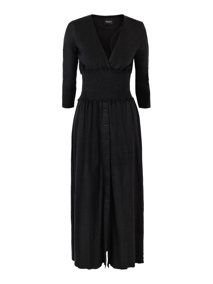 Olympia linen dress