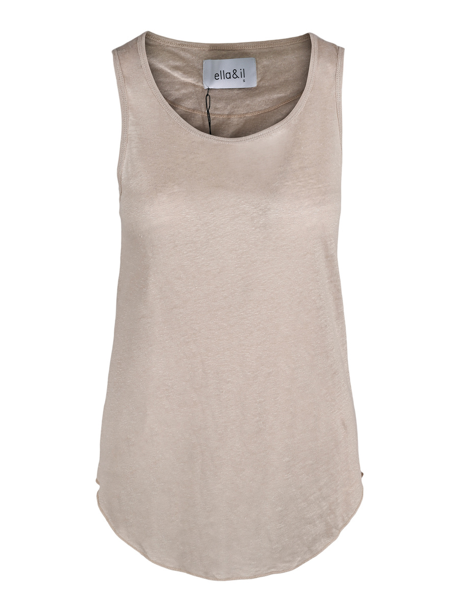 Rikke linen singlet