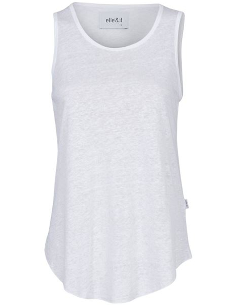 Rikke linen singlet