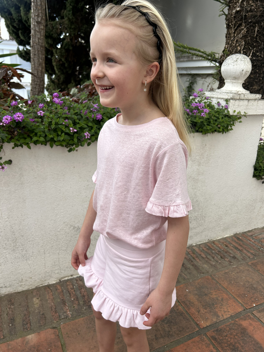 KIDS Lara linen tee